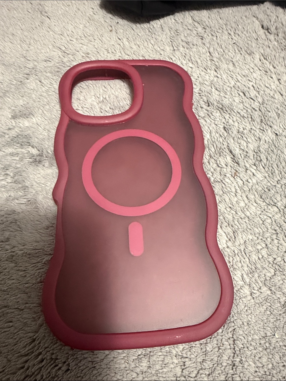 Pink/ burgandy MagSafe Compatible Phone Case - Unbranded iPhone 16 pro max